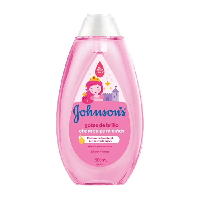 Johnsons Gotas De Brillo Champú Para Niños 500ml