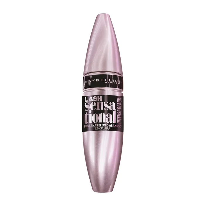 Maybelline Lash Sensational 4 Intense Black Máscara De Pestañas Negro Intenso Volumen- 9.5ml