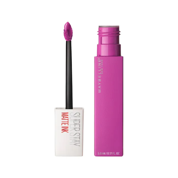 Maybelline Superstay Matte Ink Pintalabios Mate Larga Duración Tono 35 Creator Color Morado