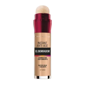Maybelline Borrador Corrector De Ojeras. Bolsas e Imperfecciones Tono 07 Sand Pieles Medio Claras- 6ml