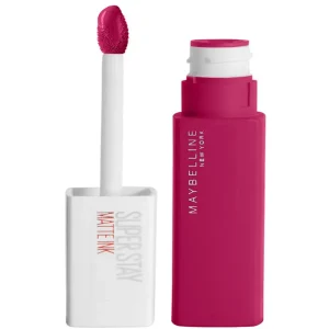 Maybelline Pintalabios Mate Larga Duración Superstay Matte Ink Tono 120 Artist Color Rosa