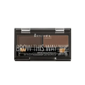 Rimmel Kit Sourcils Brow this way 003 Dark Brown