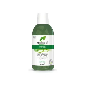 Dr. Organic Enjuague Bucal De Aloe Vera 500ml