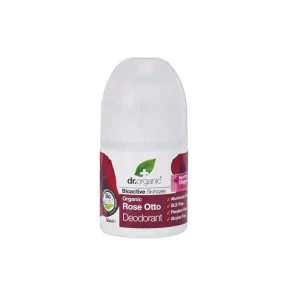 Dr Organic Rose Otto Desodorante Roll On 50ml