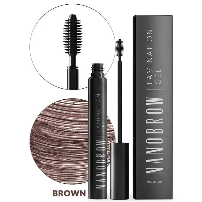 Nanobrow Lamination Gel Brown 7ml