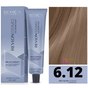 Revlon Revlonissimo Colorsmetique 6.12 Rubio Oscuro Ceniza Irisado 60ml