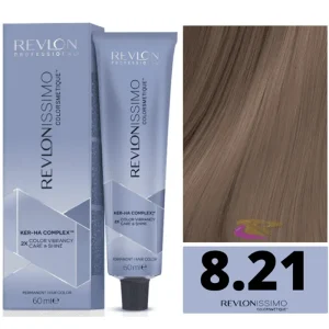Revlon Revlonissimo Colorsmetique 8.21 Rubio Claro Irisado Ceniza 60ml