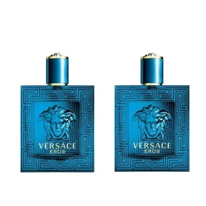 Versace Eros Man Eau De Toilette Spray 30ml Set 2 Piezas