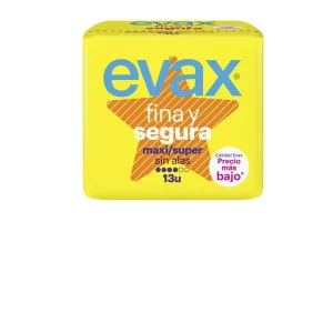 Evax Compresas  Fina Y Segura Maxi 13UND