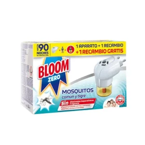 Bloom Zero Mosquitos 1 Aparato Eléctrico + 2 Recambios