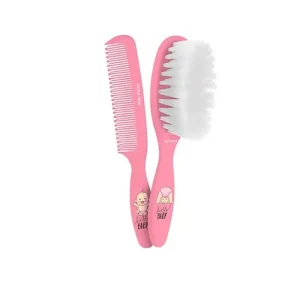 Beter Set De Peine Y Cepillo Para Bebé Rosa