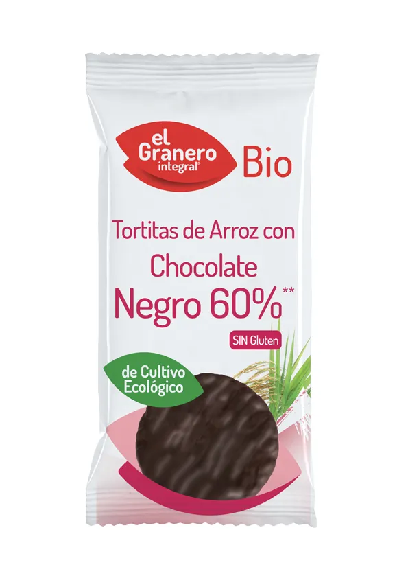 Granero Tortitas De Arroz Con Chocolate Negro Bio