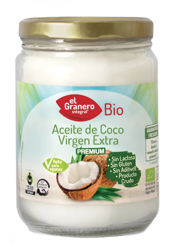 Granero Aceite De Coco Virgen Bio 1 Litro