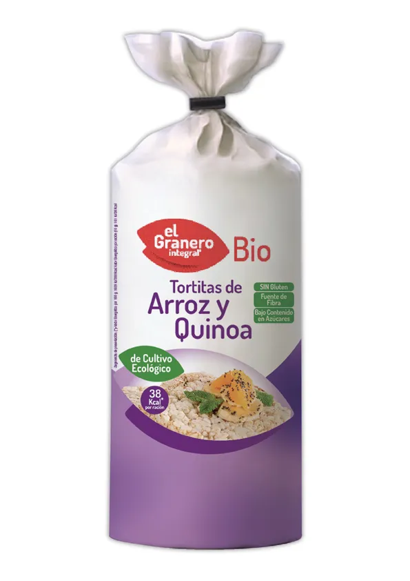 Granero Tortitas Arroz Con Quinoa 115g