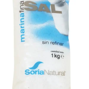 Alecosor Sal Marina Fina Sin Refinar 1 Kg