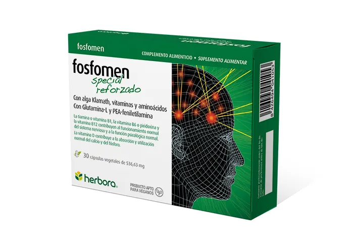 Herbora Neuroaten Klamath 30 VCaps X 583.3 Mg