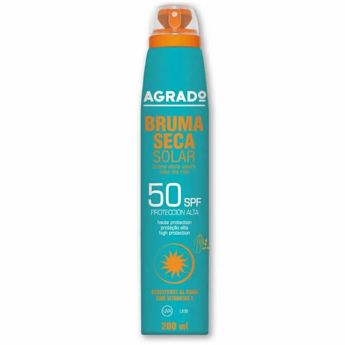 Agrado Bruma Seca Solar Spf50 200ml