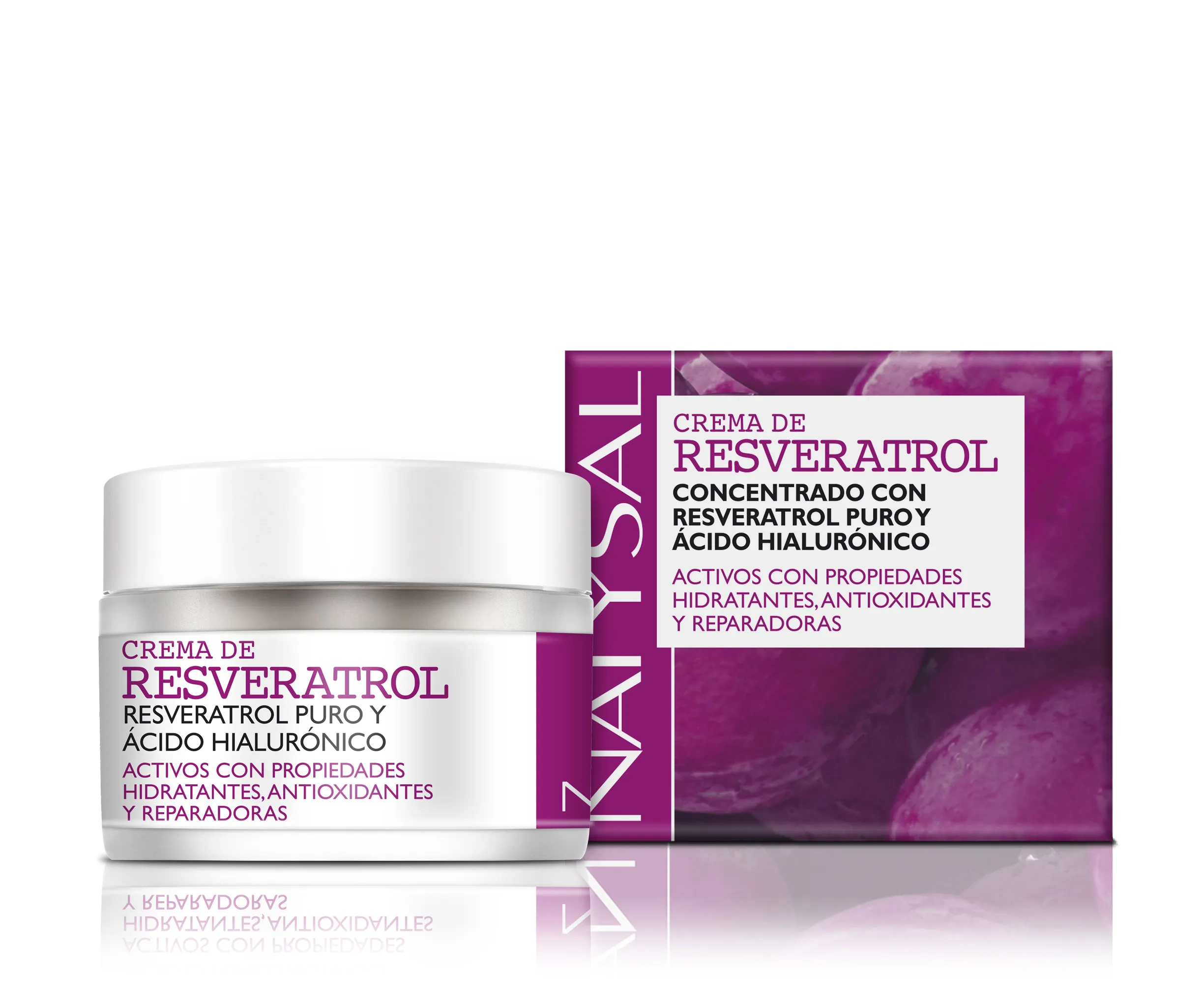 Natysal Crema Natural Resveratrol 50ml