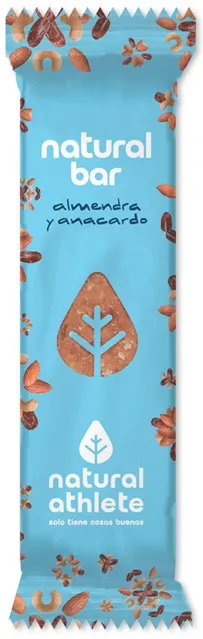 Natural Athlete Barrita Energetica De Almendra y Anacardo Bio