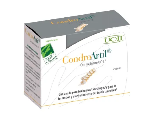 100%natura Condroartil Con Colageno Uc-Ii 30 Caps