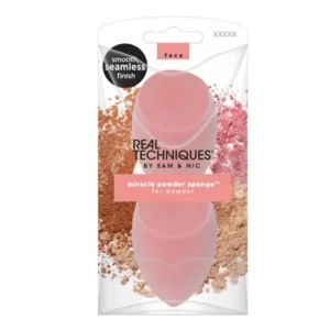 Real Techniques Miracle Powder Sponge Set 2 Piezas